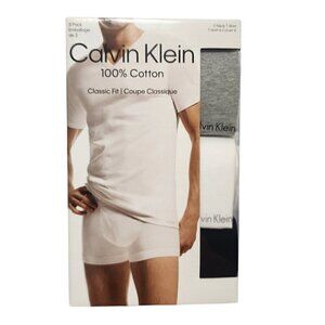 Calvin Klein Men's 3Pk V Neck Cotton Classics‎ Active Shirts & Tees